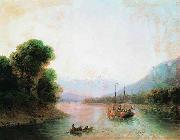 The Rioni River in Georgia Ivan Aivazovsky